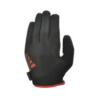Перчатки для фитнеса (с пальцами) Adidas Essential черно\красные размер L ADGB-12423RD